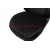 Накидка на нижнюю часть сиденья Алькантара чёрный ромб красная строчка