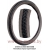 M ЭкоКожа [KM-4009] черно-коричневый с плетеными вставками (37-39 см)
