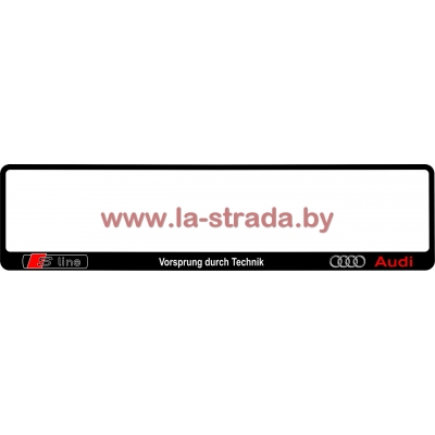 Audi Black (S-Line Vorsprung durch Technik)