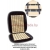 Прямоугольные бамбуковые косточки с велюровым кантом; черный [LXC-085] (93X44)